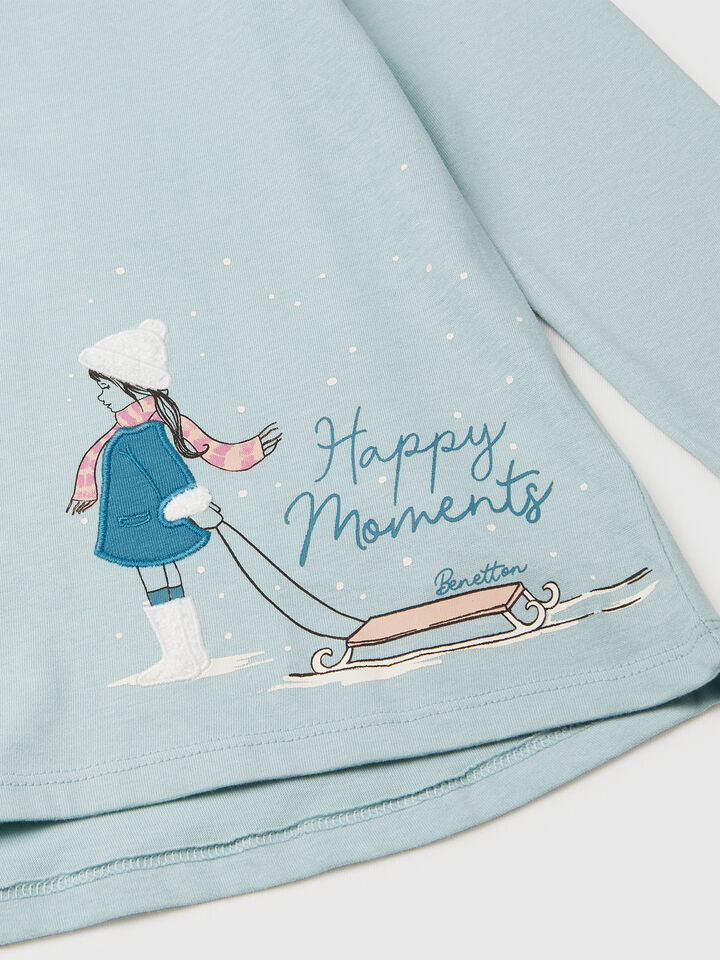 T-SHIRT L/S Junior Girl image number 3